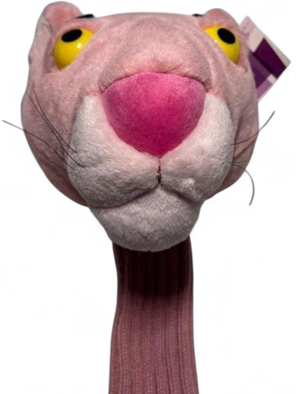NEW Pink Panther Golf Driver Head Cover Winning Edge Designs Cartoon Plush 460cc